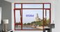 Sertleştirilmiş Cam Ahşap Fransız Pencere Ve Kapılar