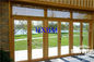 Karaçam Ağacı 12A Alüminyum Çift Camlı Pencereler Toz Boyalı ISO9001